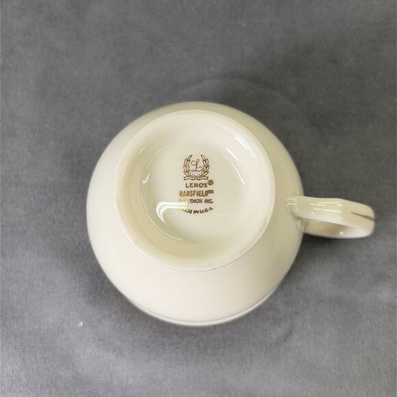 Lenox Mansfield Fine China Tea Cup & Saucer Regencycore Replacement Charity - Picture 7 of 13